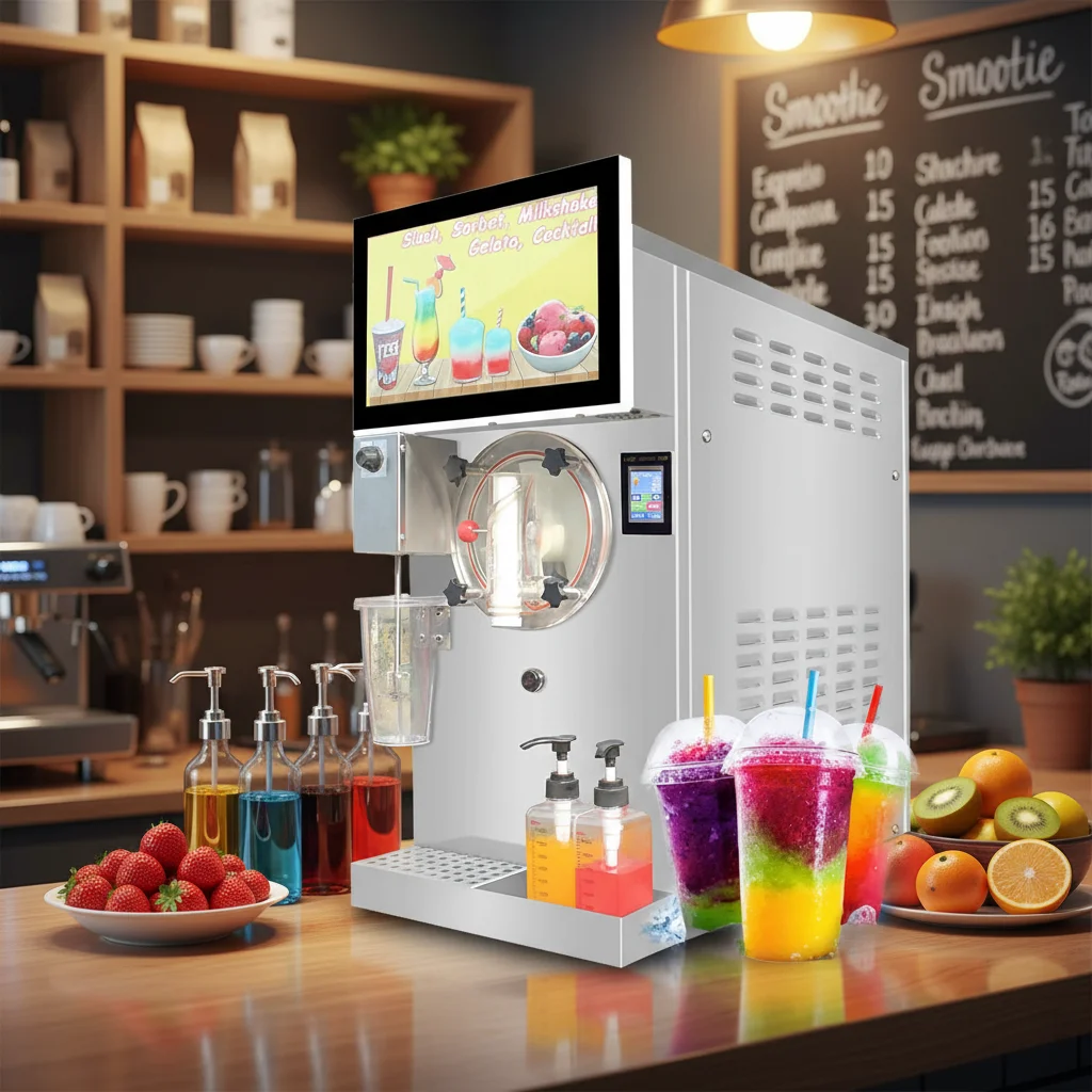 Commercial Milkshake Machine Automatic Stainless Steel 85kg 1700kw Power High Efficiency Milkshake Maker