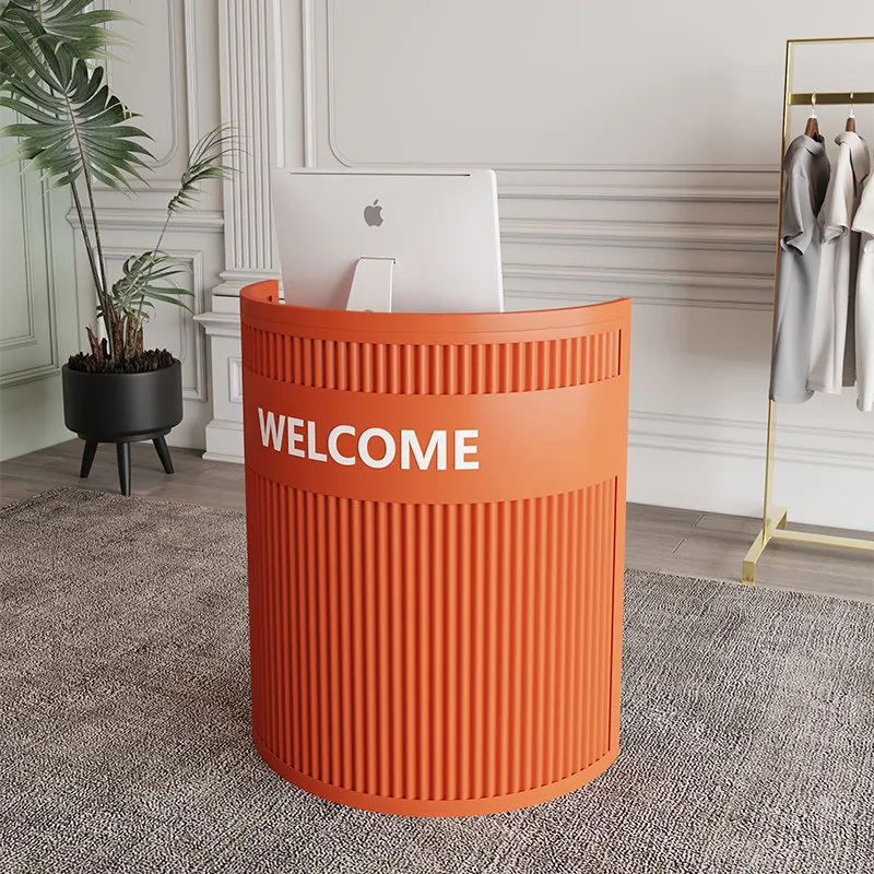 

Small Cofeeshop Reception Desks Restaurant Modern Business Pulpit Reception Desks Church Cashier Empfangstheke Furniture