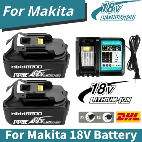 Makita 8Ah 12Ah 18V 대용량 배터리 BL1860B BL1840 BL1830B BL1850B BL1850 BL1860 BL1815 교체 용 리튬 배터리 🔋