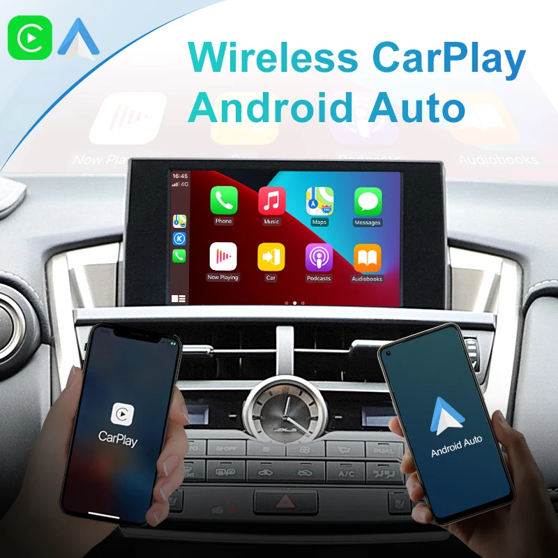 STWEI Wireless Apple CarPlay Android Auto Box Per LEXUS Con Piccolo Touchpad NX 300H 2015-2016 RC 2014-2016 Car Play Specchio Link