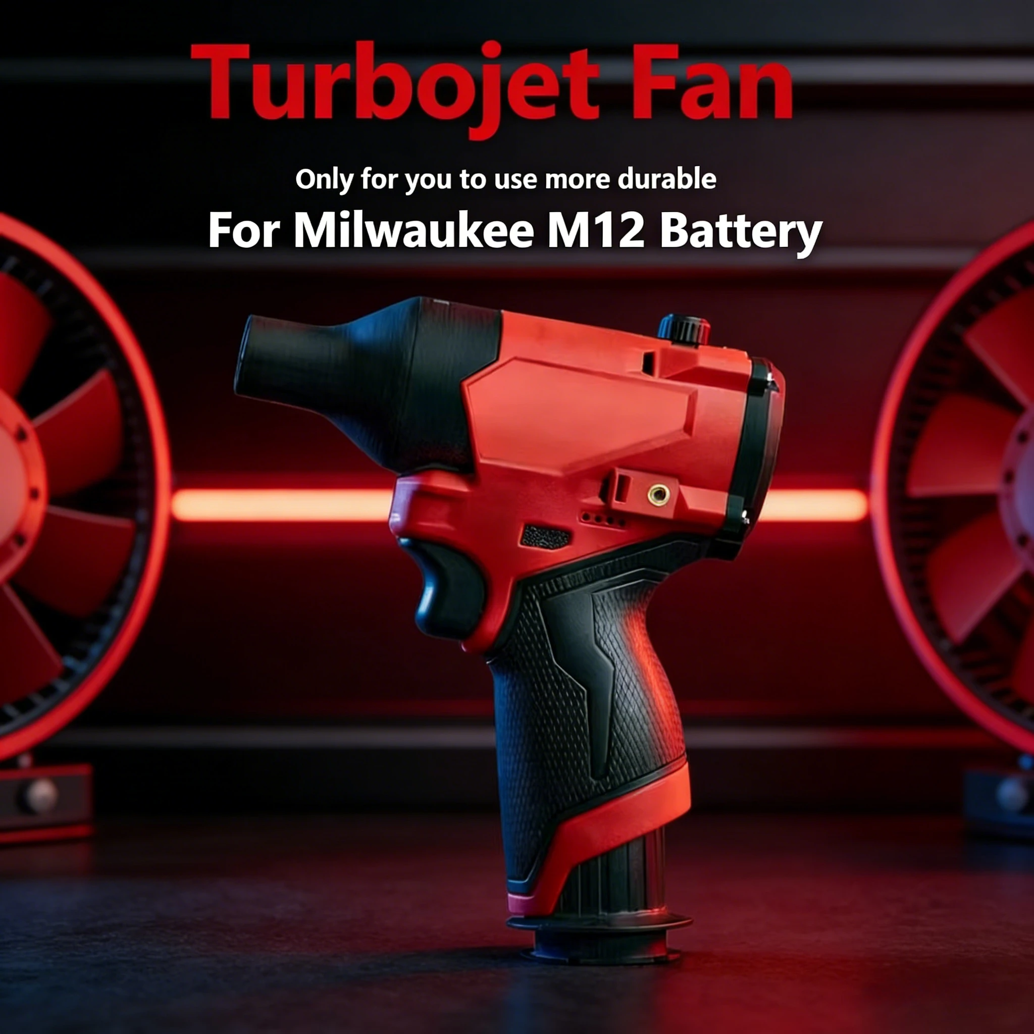 

High Speed Car Drying Blower for Milwaukee M12 Brushless Turbo Jet Fan Cordless Air Duster for Auto Water Spot Removal Care