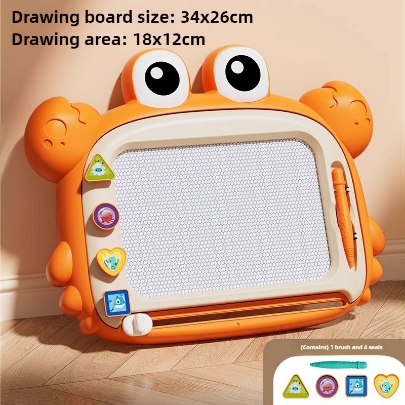 Children Drawing Board Baby Cartoon Magnetic Graffiti Writing Board Kids Montessori Early Education Educational Toy for Toddlers