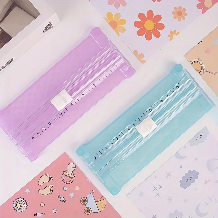 قطعة واحدة من قطع الورق A5 الصغيرة المحمولة: صناعة يدوية وتقليم وتغيير الصور لمشاريع DIY والقرطاسية المكتبية! #1