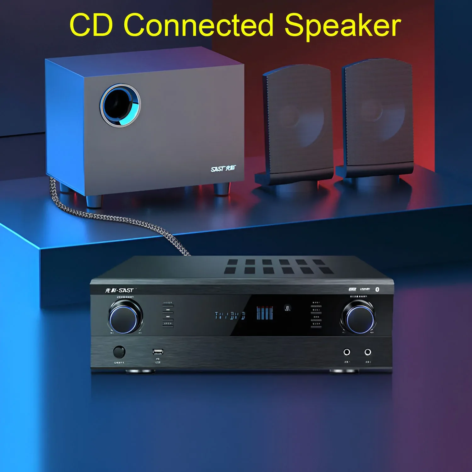 Câble audio pour caisson de basses, câble RCA mâle vers mâle 2-RCA, audio stéréo mx pour HDTV, console de cinéma maison, lecteur DVD, etc.