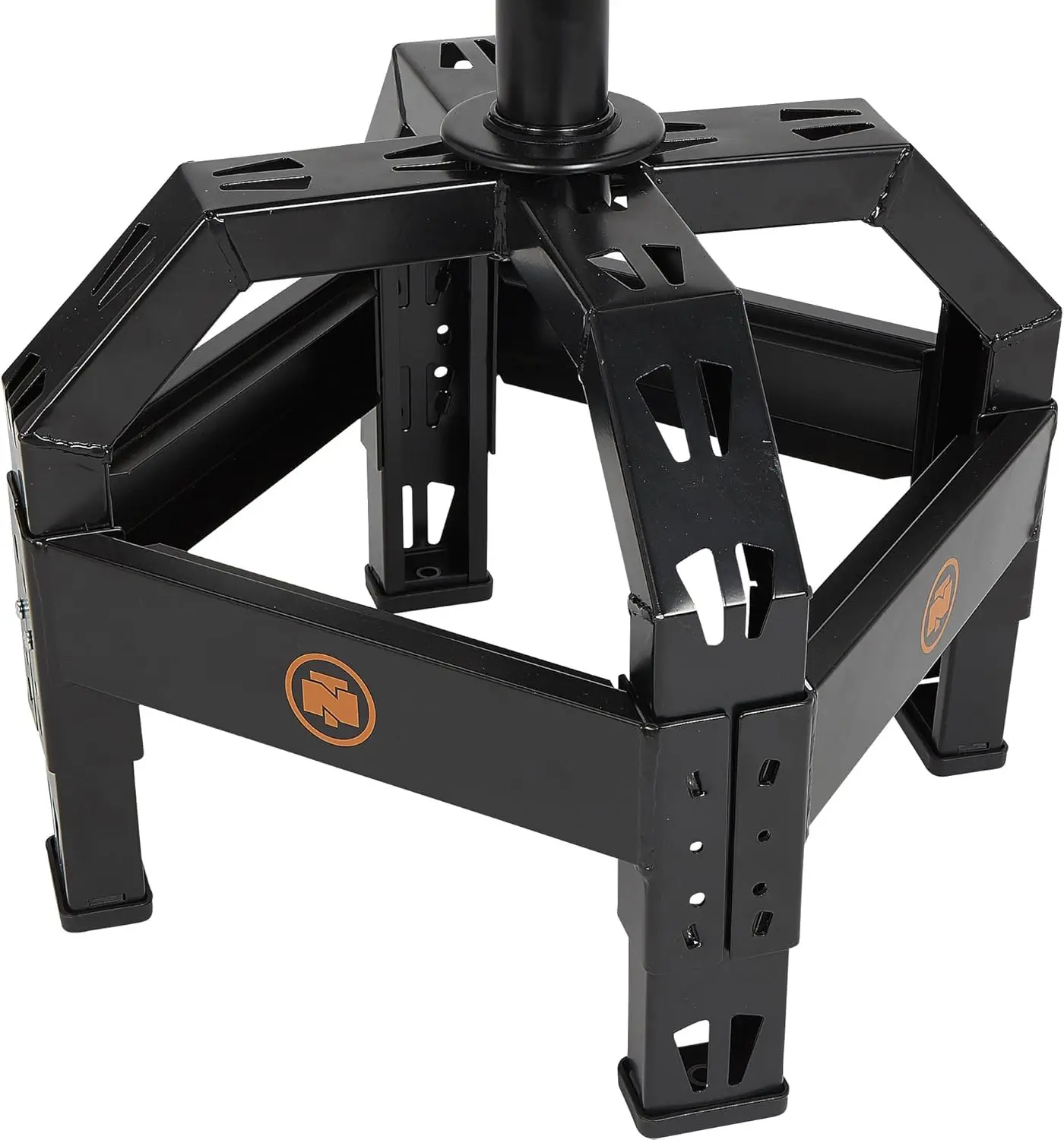 Northern Tool XL Series Adjustable Swivel Shop Stool, Steel, 400-Lb Capacity, 27.5–32 in Seat Height