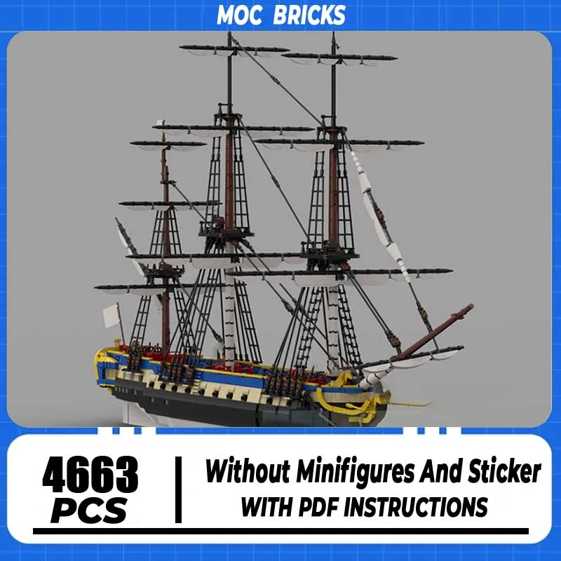 

Военная модель-конструктор: Фрегат L'Pirate Ship, технологичные кирпичики, набор для самостоятельной сборки, игрушка-конструктор, праздничный подарок