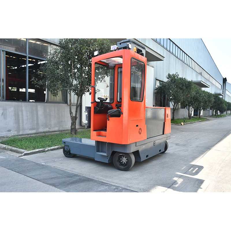 Omnidirectional 4 Way Electric Forklift 2.5Ton 4m Lifting Multi-Directional Reach Truck Very Narrow Aisle for Timber Long Goods