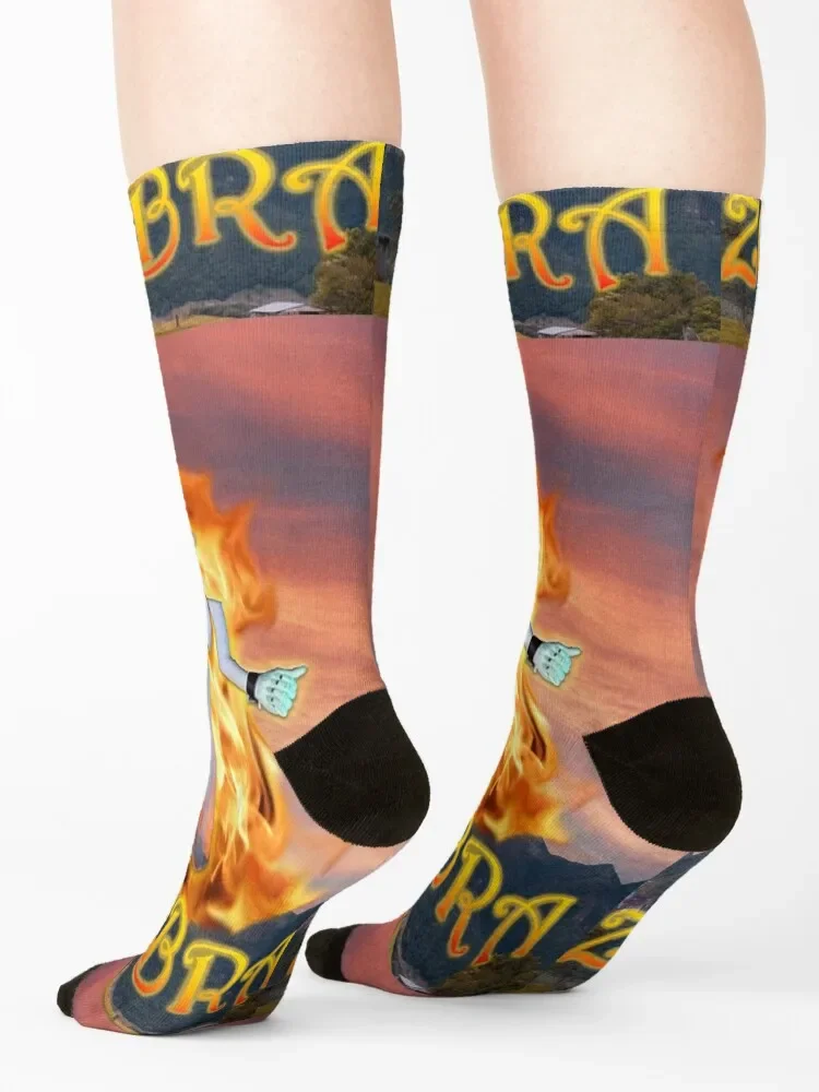 Zozobra، Old Man Gloom، Santa Fe New Mexico Socks للجري برباط لامع للأطفال والرجال جوارب نسائية #4