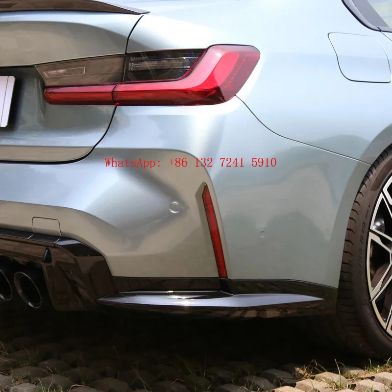 Hongsheng New 2023+ for 3 Series G20 G28 LCI M3 Style Full Body Kit Lightweight Aluminum Hood Fenders Direct Bolt-On Fit Bumper