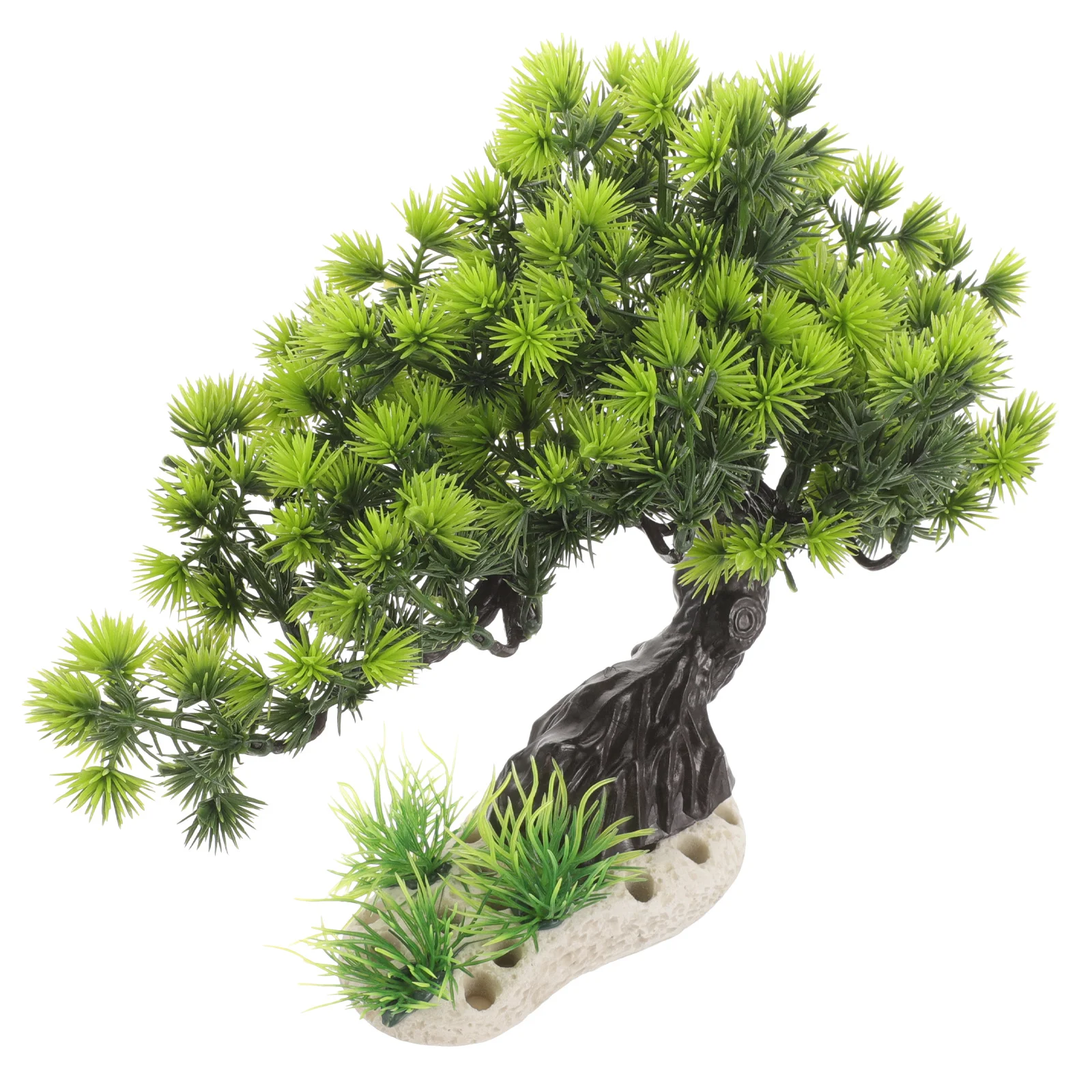 

Artificial Aquarium Plant Tree Pine Decoration Plastic Plants For Fish Tank Aquarium Decor Fish Tank Supplies