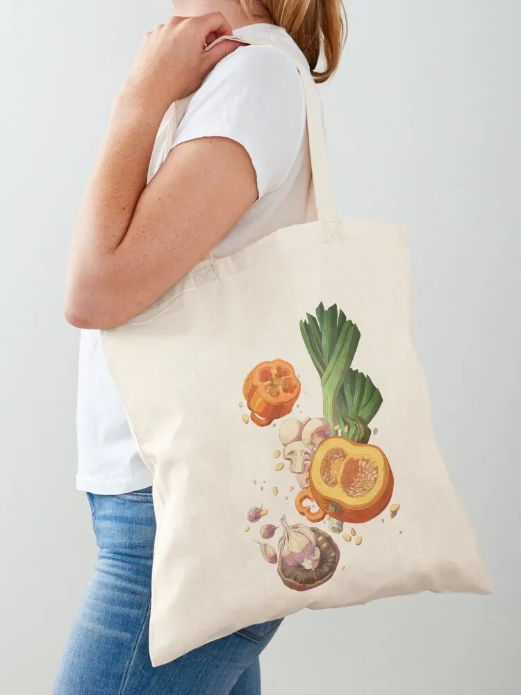 

Veggies Tote Bag Handbags women reusable shopping bag tote bags aesthetic Custom bag