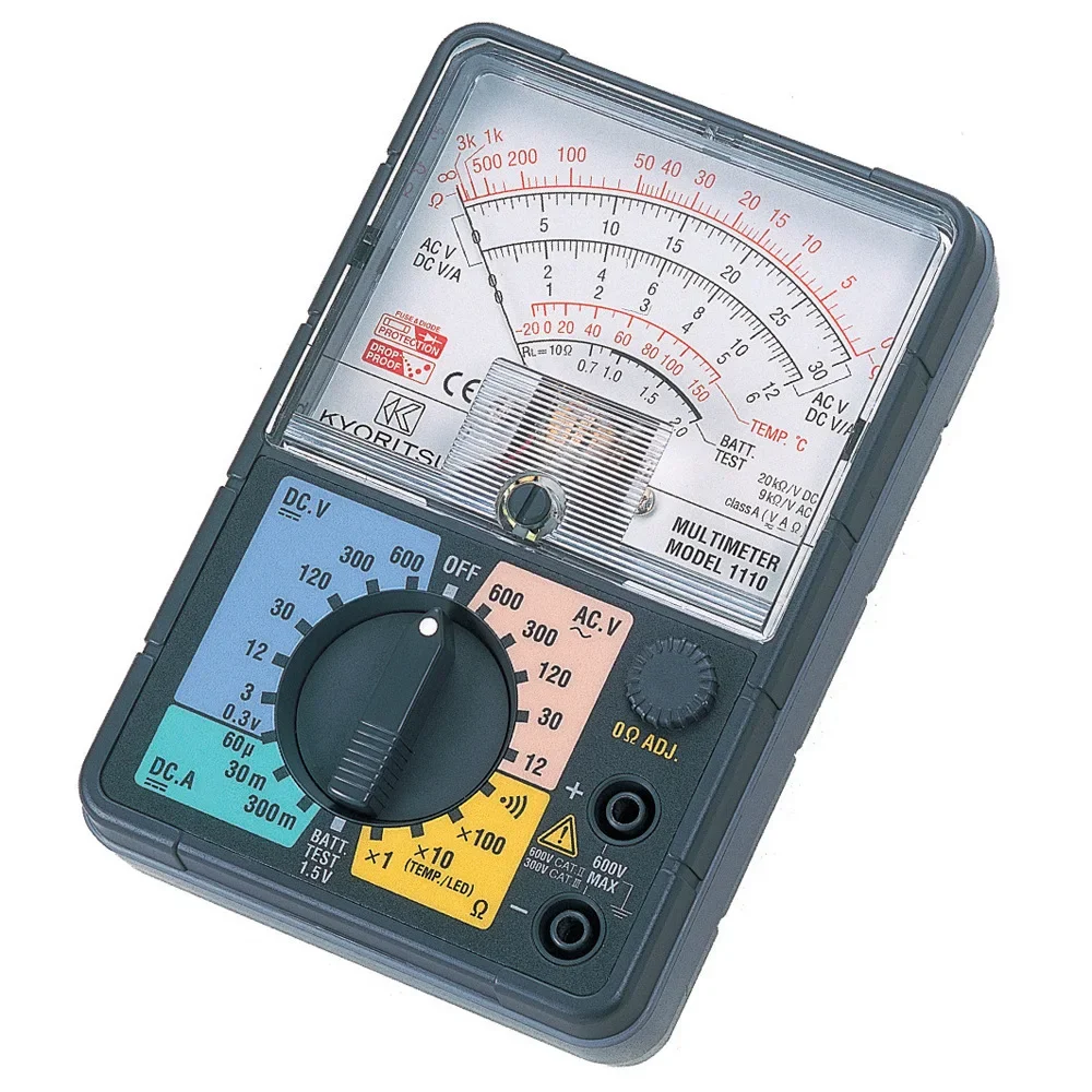 Kyoritsu 1110 Analog Multimeter, 600V