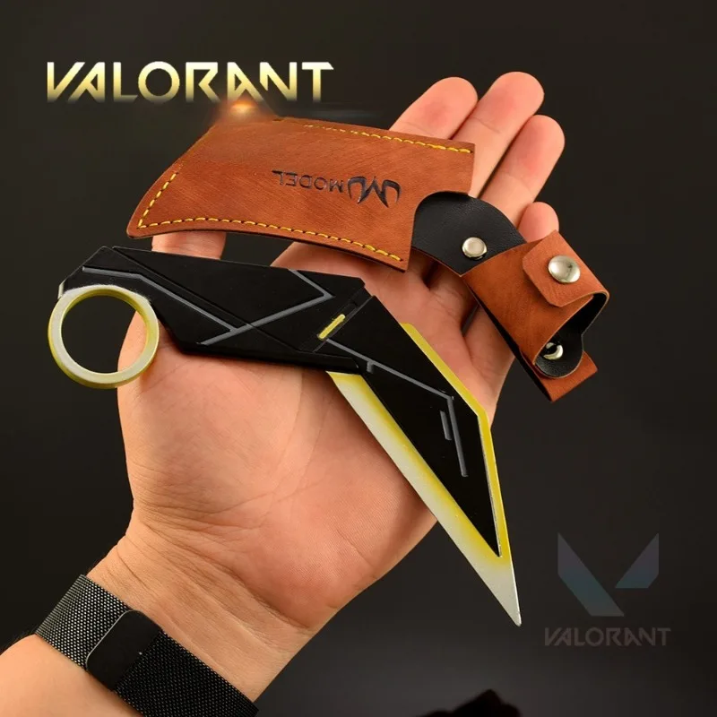 17 سنتيمتر/6.69in Valorant الحد الأدنى مخلب سكين 2.0 المعادن قطعة أثرية حلية نموذج لعبة مجموعات الأسلحة الطرفية شاشة لسطح المكتب #2