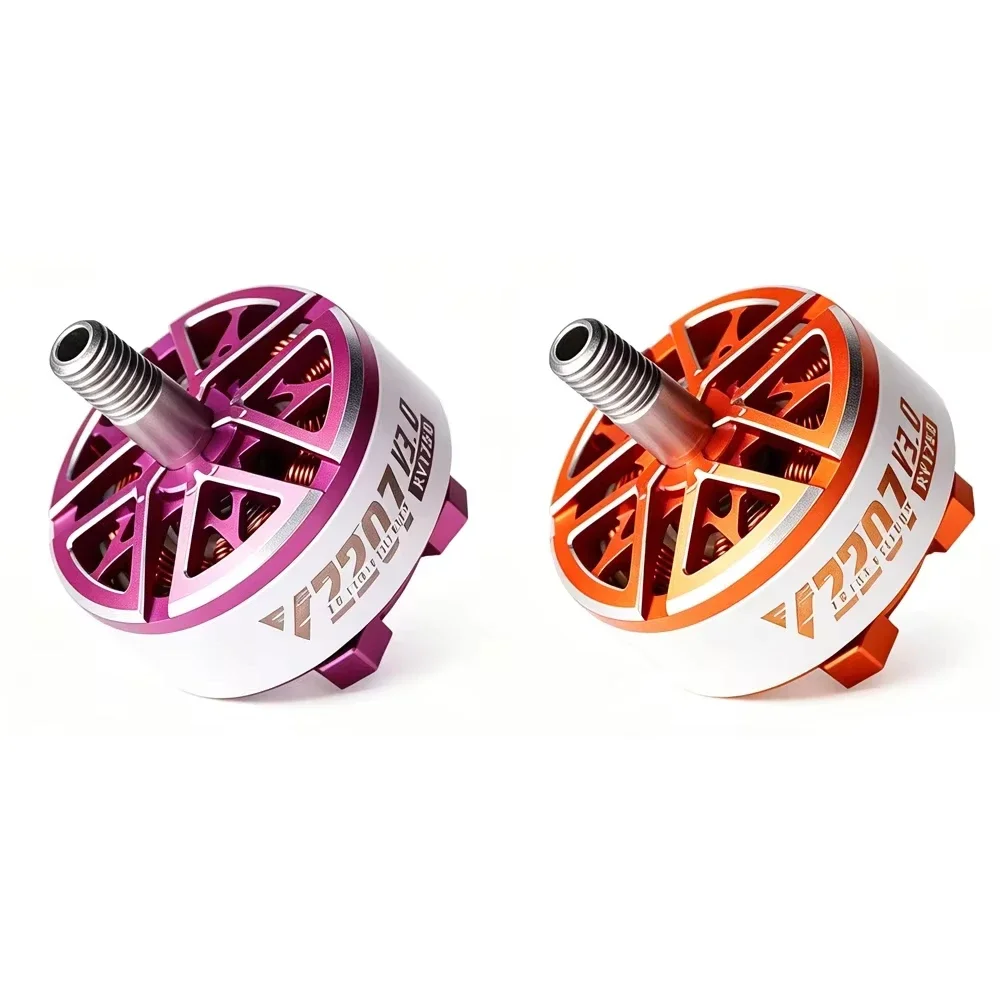 RoRus4 Pieces T-Motor Velox V2207 V3 2207 5inch FPV Motor KV1750/1950/2050/2550 For Racing Quadcopter Drone