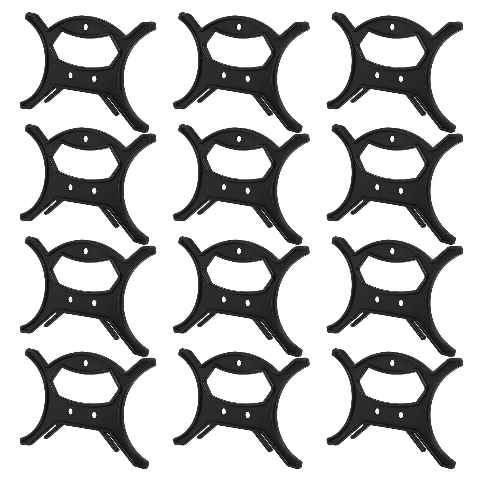 12 Pcs Christmas Lights Organizer Wire Storage Cord Holder Reel Black Winder Reels Cable for