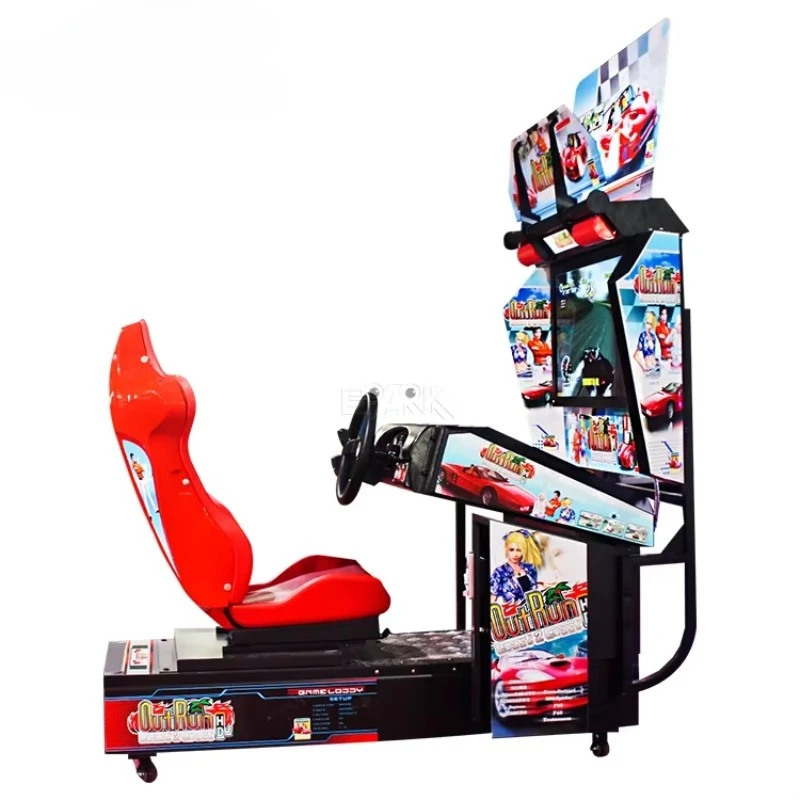 Coin Operated Outrun 32 Car Racing Games Machine Simulator Arcade Simulator Driving Game Machine For Sale