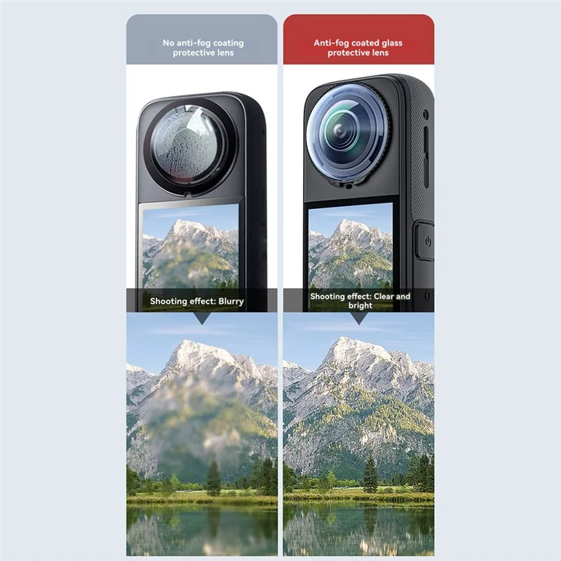 【Flash-Sale!】Lens Guards For Insta360 X5 Removable Camera Glass Protection Mirror For Insta 360 X5 Scratch-Resistant Accessories