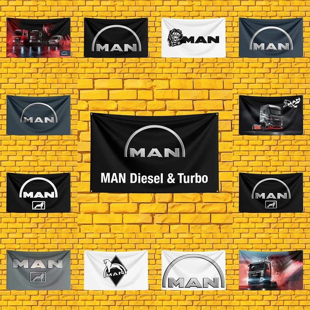 Commercial Wall Printing - Bendera Kendaraan Truk Komersial Jerman, Ukuran