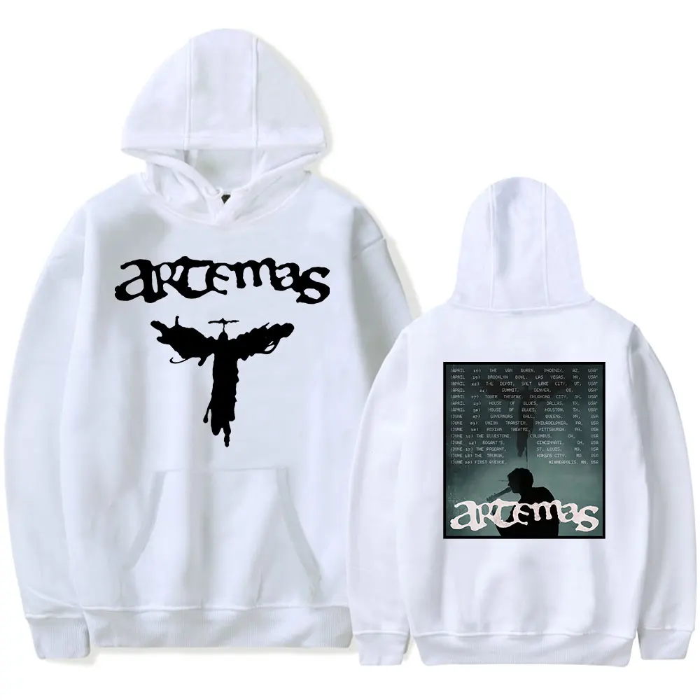 Artemas The Americas Tour 2025 هوديس بلوزات ميرش للجنسين موضة كم طويل أنيق شخصية هوديس #2