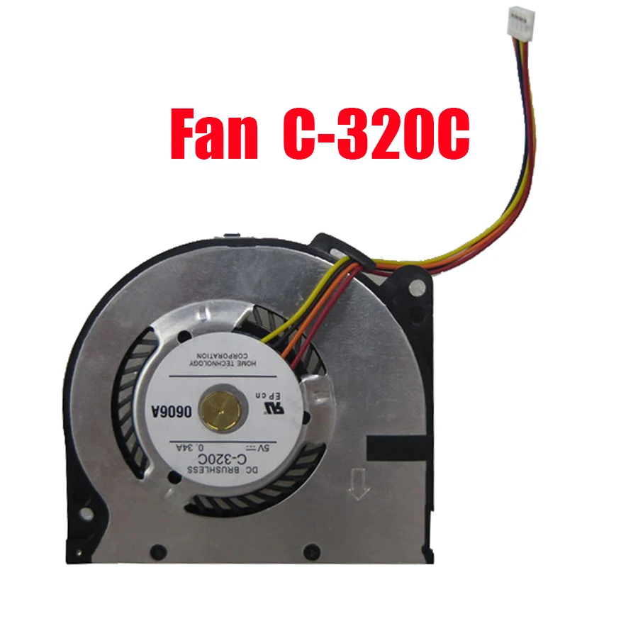 

Laptop CPU Fan For Fujitsu For Stylistic Q738 Q739 Q704 Q775 Q737 Q736 C-320C DC5V 0.34A Compatible HY55R05PFJ05 TY55A05P New