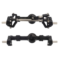 Full Metal Front and Rear Portal Axle for MN D90 MN-90 MN96 MN98 M S MN45 1/12 RC Car Upgrade Parts Accessories,A