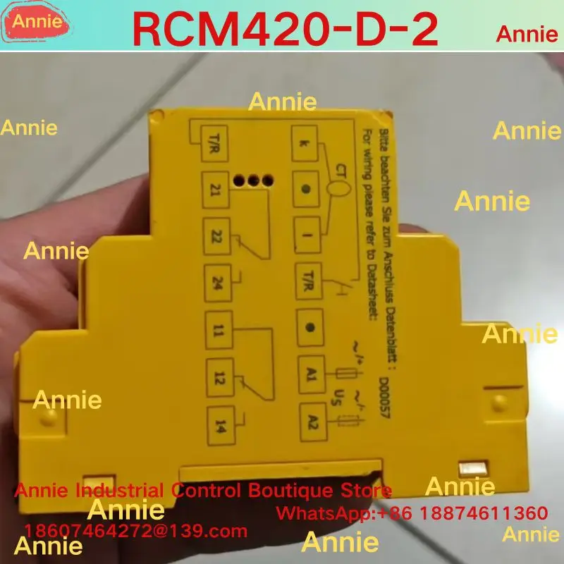 Second-hand test OK.  Insulation tester RCM420-D-2