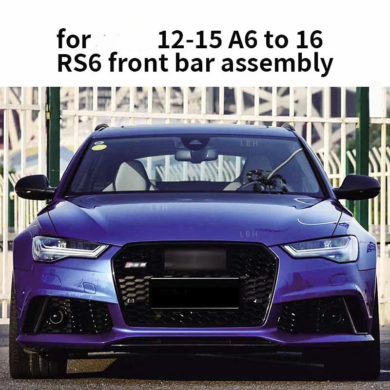 Auto Tuning Accessories Body Kit For s A6 model 12-15 upgrd 16 models PP material Front bounding kit