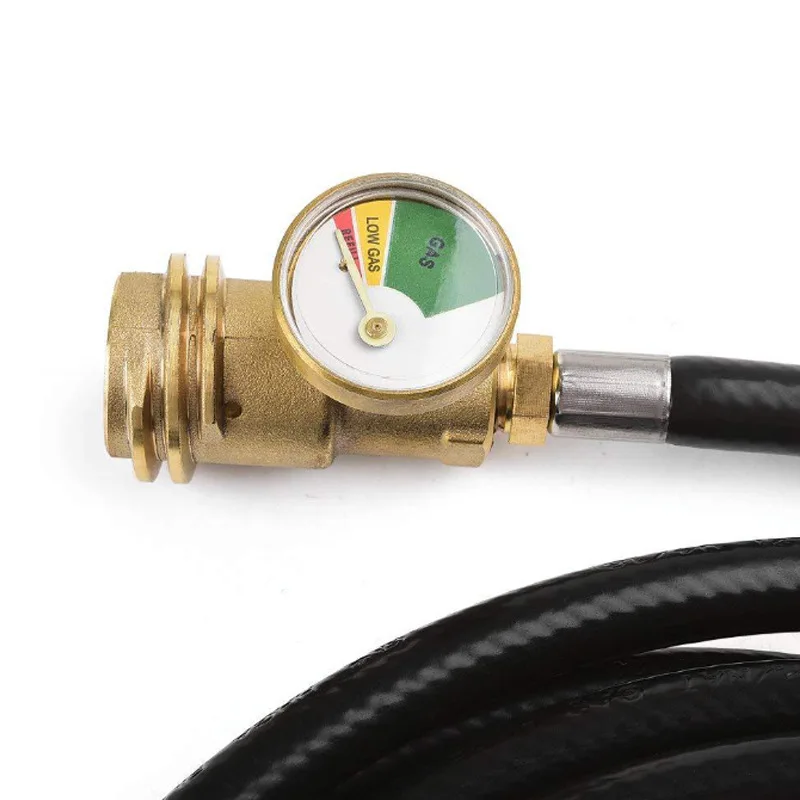 2 قطعة أمريكا الشمالية QCC 5-40lbs أنابيب غاز البروبان إلى 1lb فرن محمول ربط ميناء GA09-6FT #4