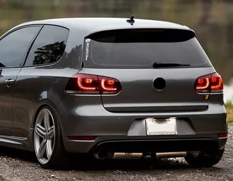 For Volkswagen Golf 6 taillight assembly high 6GTI modification R20 taillight LED flowing taillight