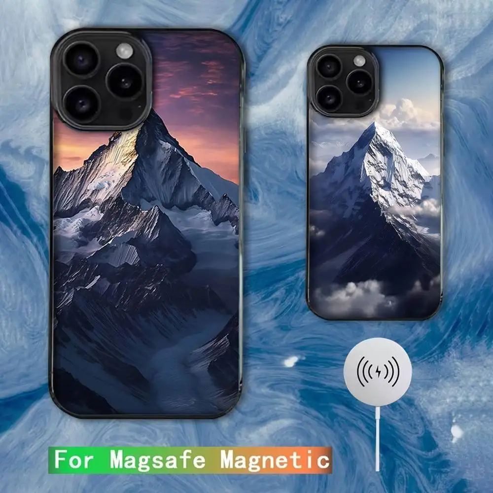 

Everest Mountain World First Phone Case For iPhone 16e,16,15,14,13,12,11,Plus,Pro,Max,Mini Magsafe Magnetic Wireless Charging