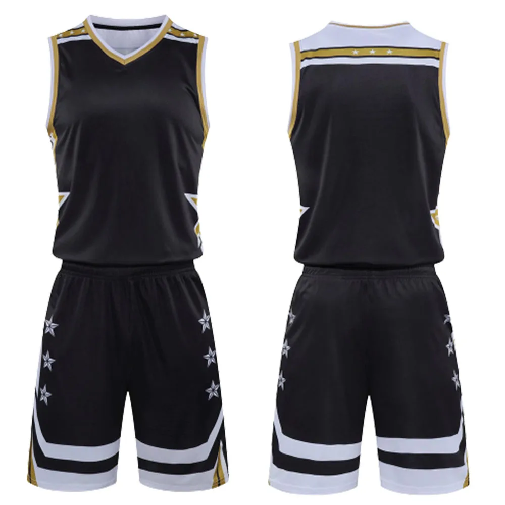 Children Men Custom Basketball Jersey Sets Plus Size 2 Pieces Sleeveless Vest Shorts Team Professional Basketball Uniforms Suit