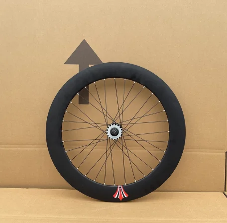 700C*70m Fixie Flip-flop Aluminum Alloy Rim Single Speed Track Bicycle Wheel Hight 70mm Bearing Hub Fixed Gear Bike Wheel