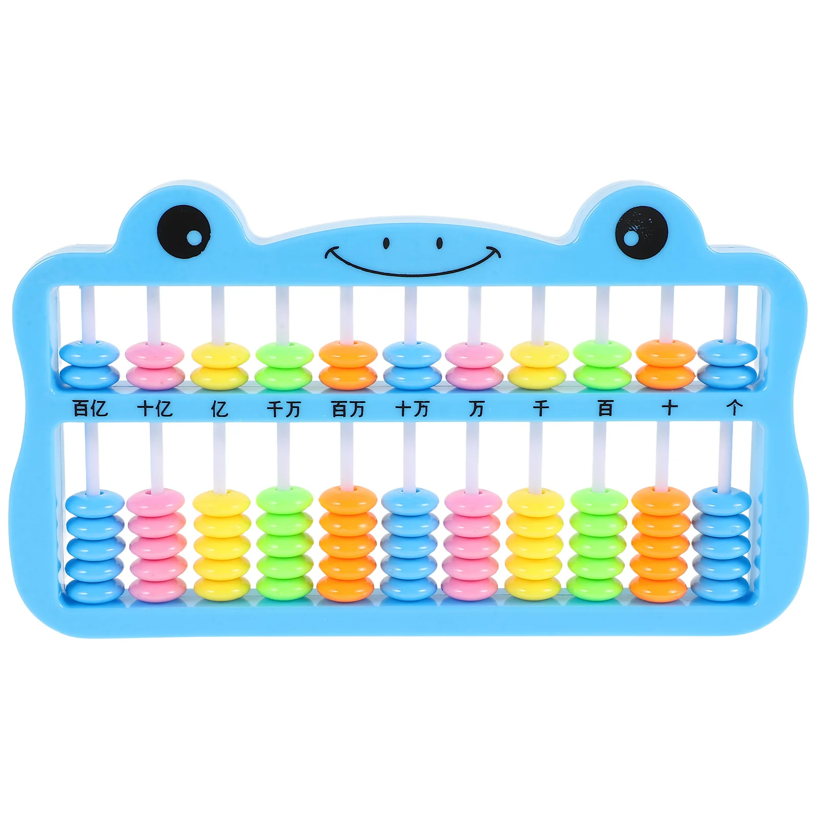

Colorful 7-Bead Abacus Kids Math Learning Tool Education Counting Device Students Arithmetic Practice Plastic Abacus