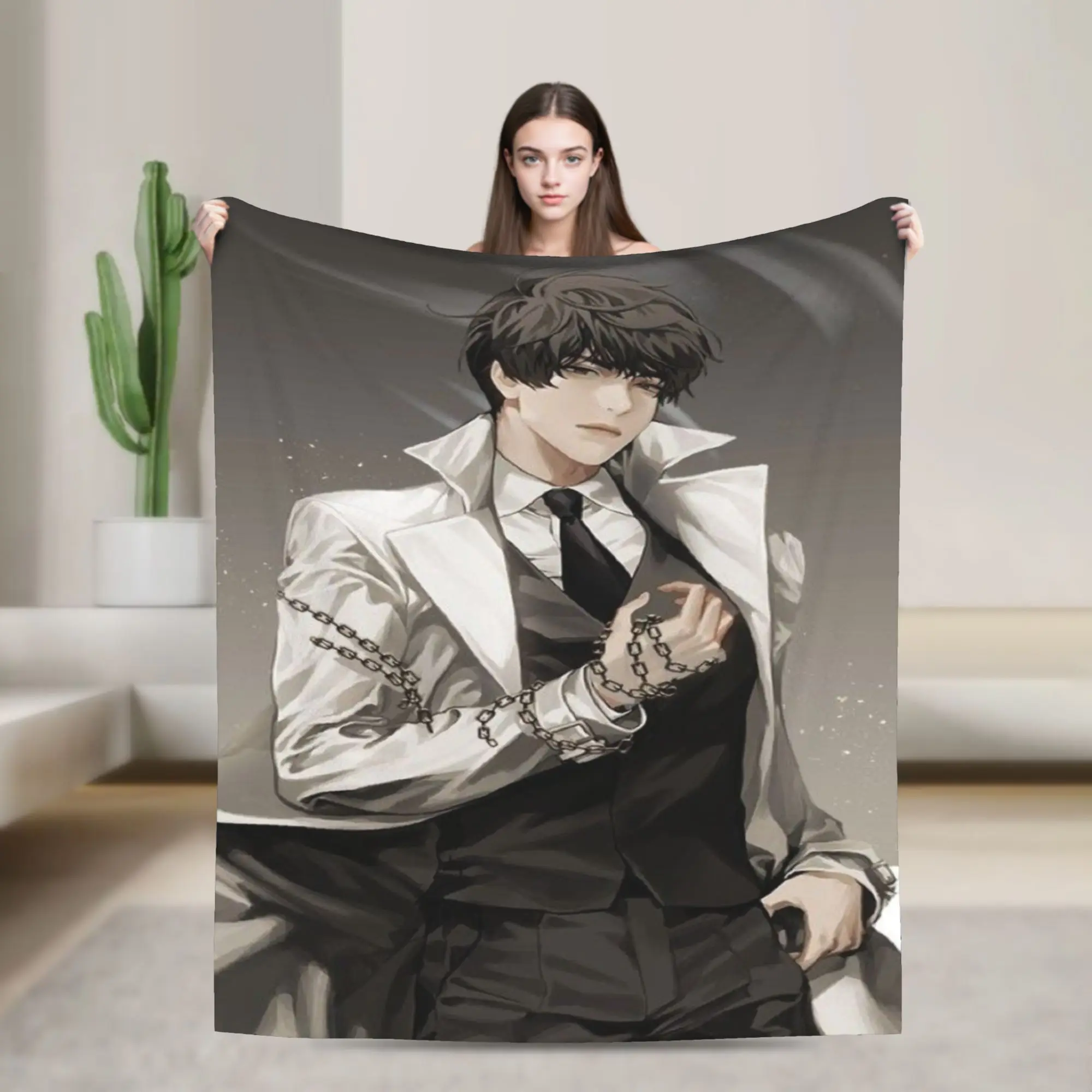 Funny Novel Omniscient Reader Viewpoint  Blanket Lightweight Thin Velvet  Comfortable Throw Blankets Machine Washable