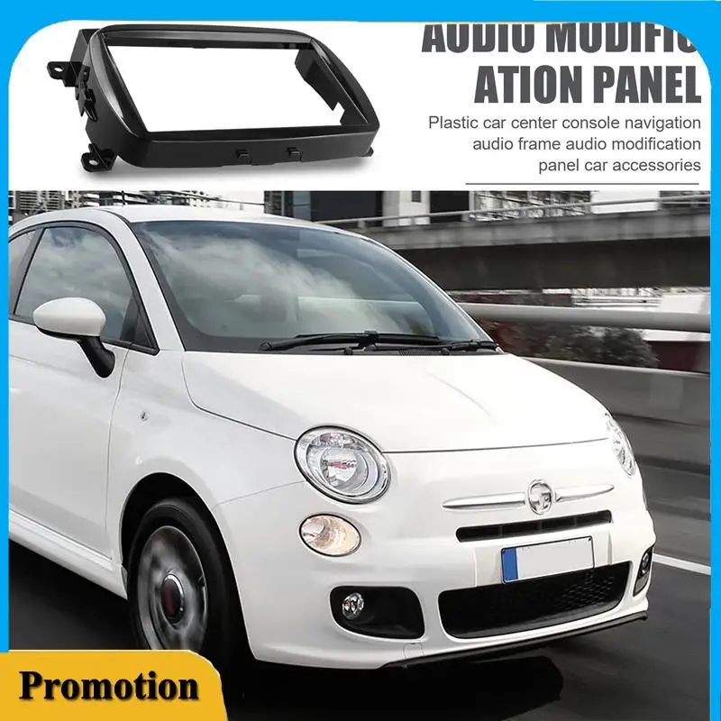 

Портативная рамка для автомобильного радиоприемника для Fiat 500 2015 Android, комплект с большим экраном Dask, лицевая панель, 2Din, автомобильная рамка для DVD