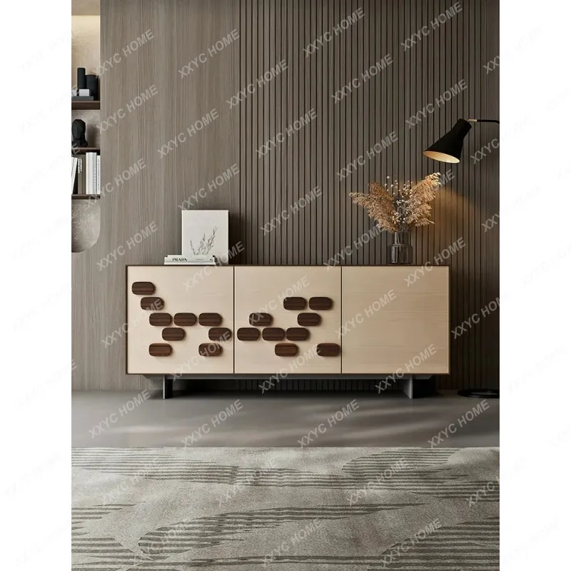 XX minimalist high-end side cabinet modern minimalist paint storage cabinet