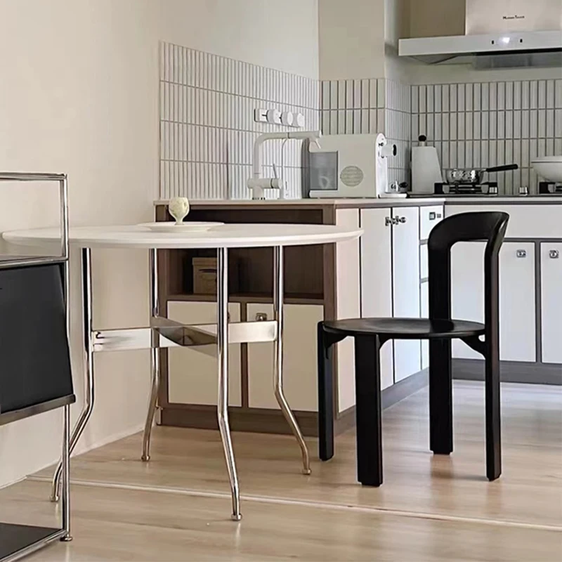 Chairs Dining Modern Chairs Fashionable Household Tables And Solid Wood Can Be Stacked With Mesh Red Dressing Stools