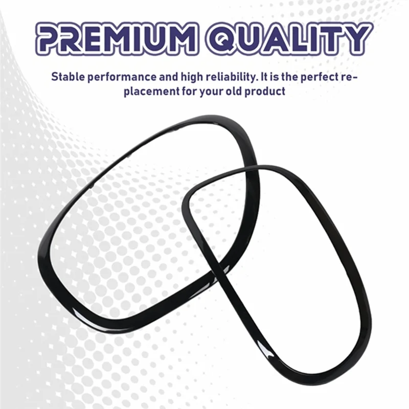 

Car Headlight Ring Cover Trim For BMW Mini Countryman R60 2011-2016 Rear Lamps Shell Sticker