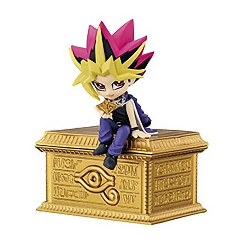 Re-MeNT Yu-Gi-Oh! Figurka Anime Yu-Gi-Oh! Pudełko z niespodzianką Yugi Muto DM Seto Kaiba tajemnicze pudełko BEWD zabawki dla dzieci prezent