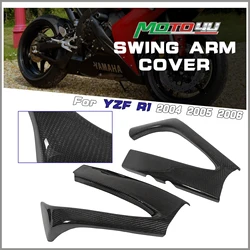 For YAMAHA YZF R1 R 1 2004 2005 2006 Real Carbon Fiber Swingarm Swing Arm Covers Protectors Guards Motorcycle Frame Decoration