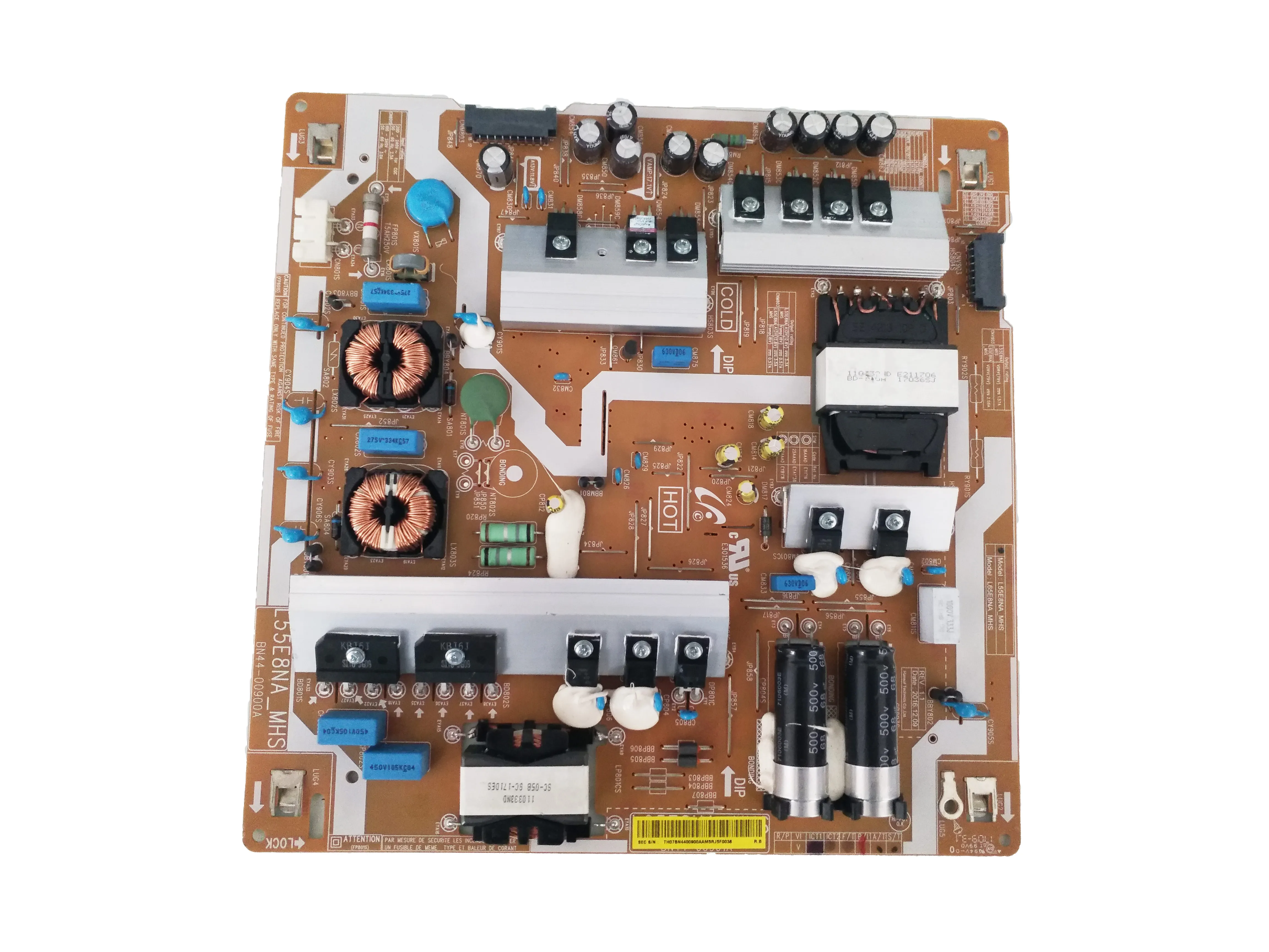 BN44-00900A Power Supply Board/LED L55E8NA_MHS is for QE55Q7CAMT QN55Q7CDMFXZA QA55Q7FMJ QE55Q8CAMT QE55Q8CAMTXXU QE55Q8CAMTXZT