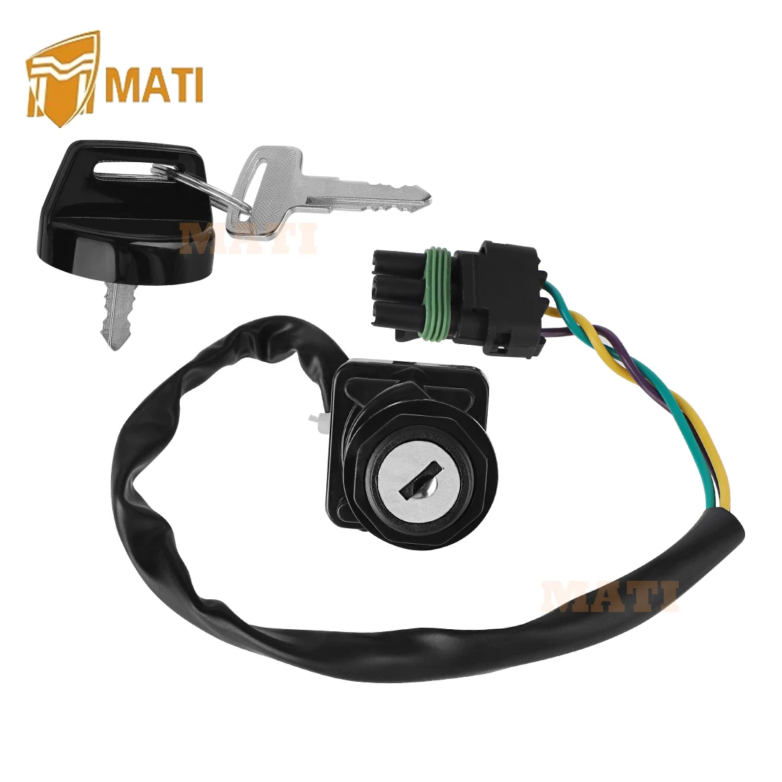 

MATI Ignition Key Switch for Bombardier Traxter 500 1999-2004 710000042 Warranty 1 Year