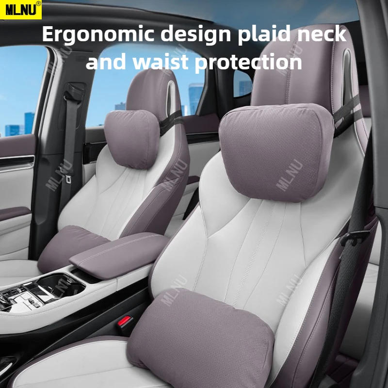 مسند الرأس لدعم قطني من جلد الغزال لـ BYD Seal U/Song PLUS/Sealion 6 ملحقات 2025/2024 جلد مريح لتخفيف التعب 2023 #2