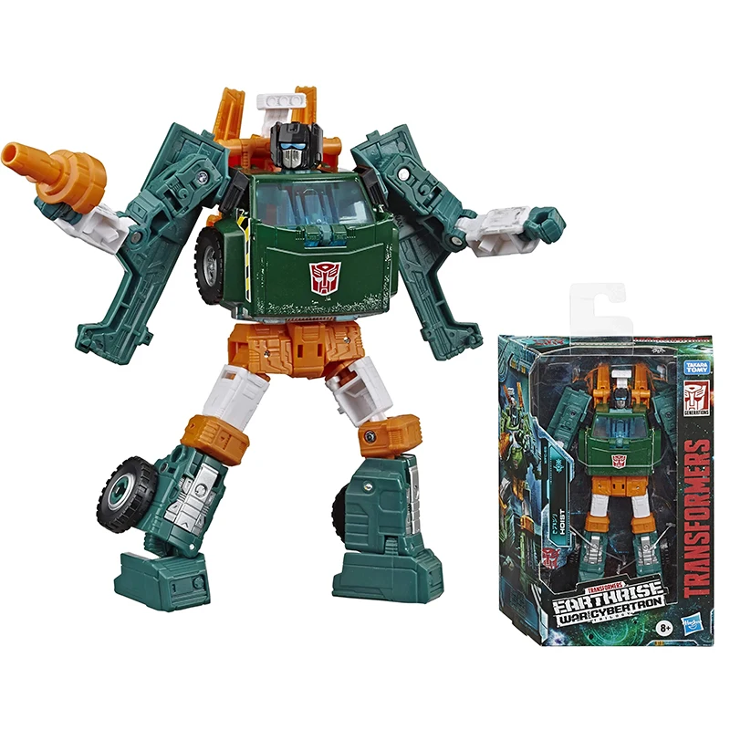 Original Transformers Toys Generations War for Cybertron: Earthrise Deluxe WFC-E5 Hoist Action Figure Model Collectible Toy Gift