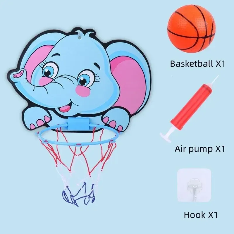 Basketball Ständer Cartoon Indoor Einstellbar Einstellbar Kinder Sport Spielzeug Schießen Rahmen Kinder Ball Sport Spielzeug