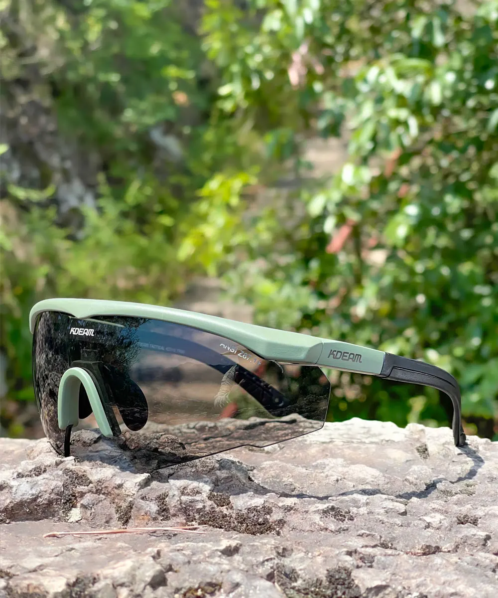 KDEAM Taktische Schutzbrille 3-Linsen-Set, winddicht, CS-Schießen, kugelsichere Militär-Sonnenbrille, Motorrad-Nachtfahrbrille – Detail 14
