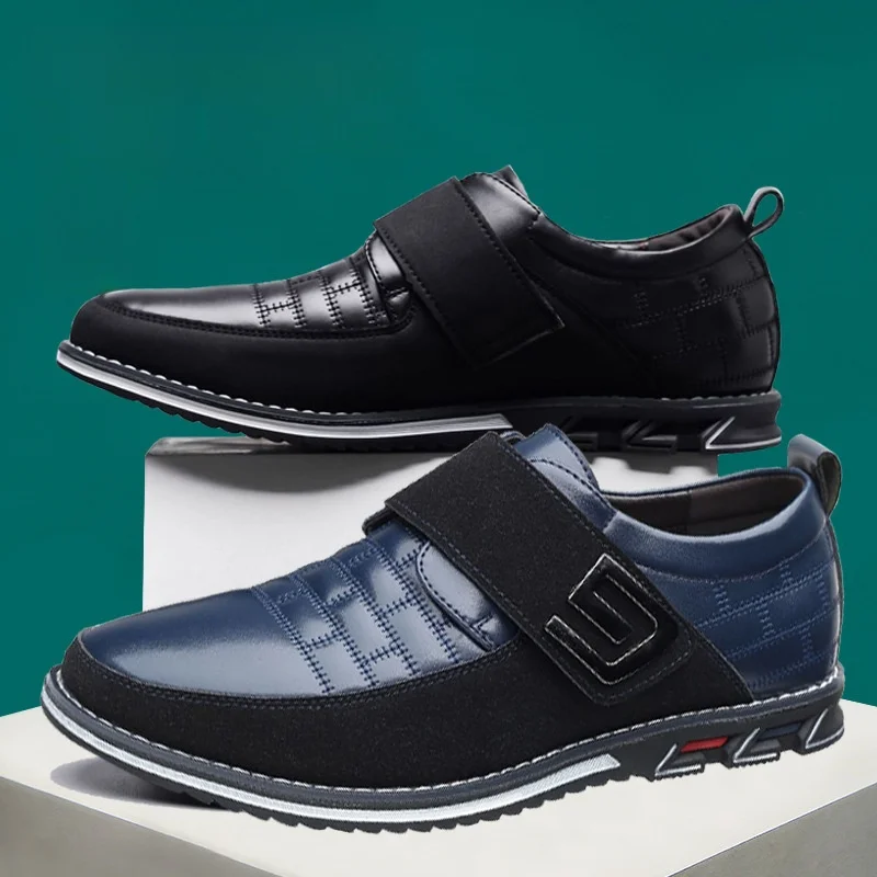 

Повседневная мужская обувь Leather oes Businessin Faion Summer Trendy Large Size oes High-End Sensation Мужская обувь Cus Design