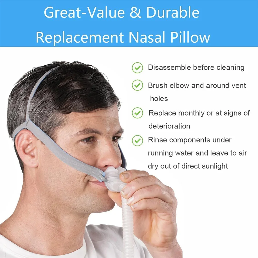 P10 Nasal Pillow Is Suitable for Resmed Airfit P10 Nasal Pillow Replacement Pad Silicone Soft Cushion Cpap Mask - view 4