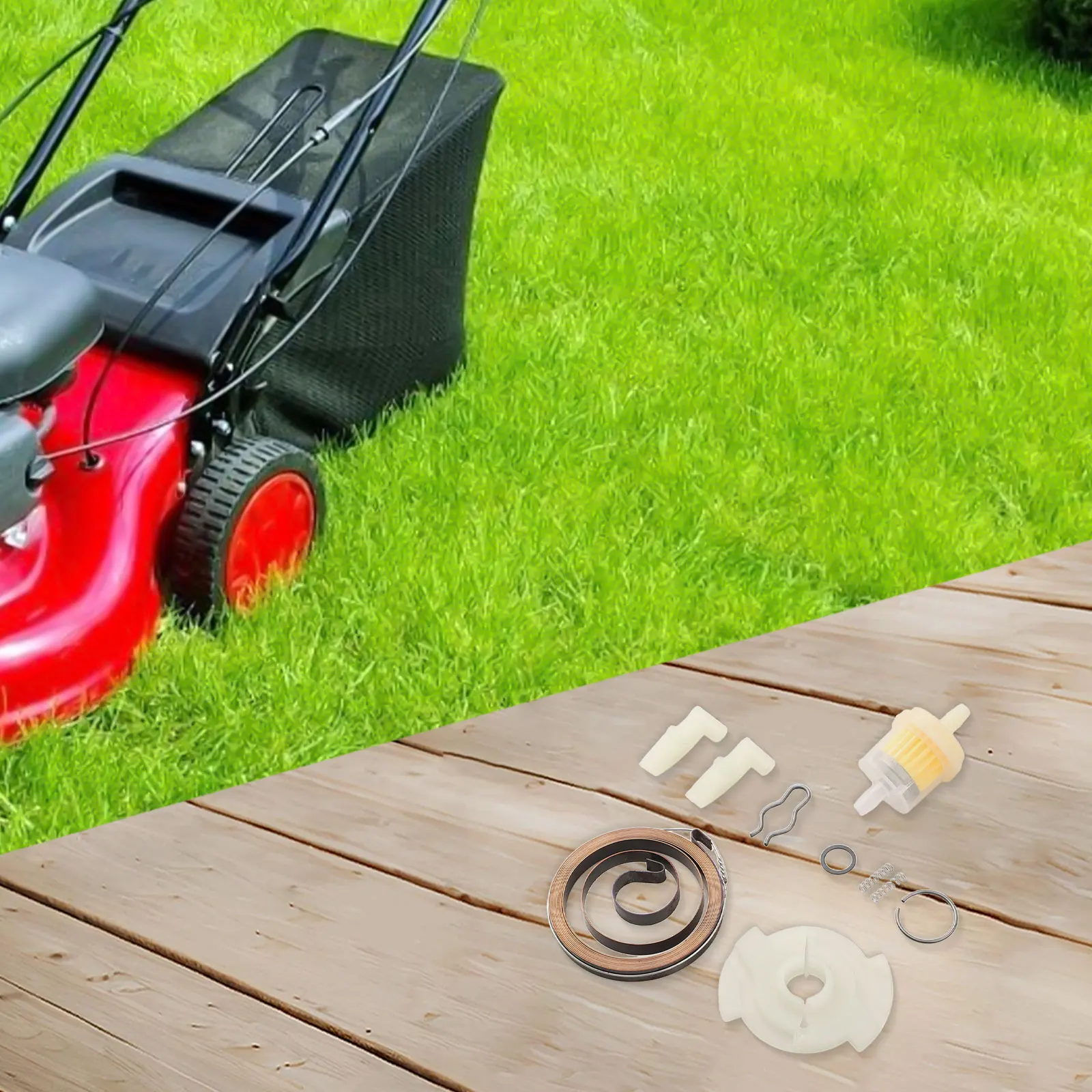 A Great Solution For Troublesome Lawnmowers This Repair kit is Suitable For Many Popular Engines including models like589881 etc