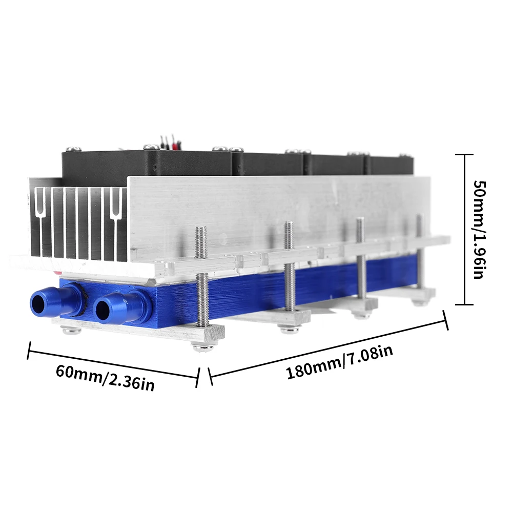 مبرد تبريد بلتيير الحراري تيار مستمر 12 فولت مجموعة مبرد الهواء لأشباه الموصلات 30A وحدة تكييف الهواء بلتيير أشباه الموصلات #6
